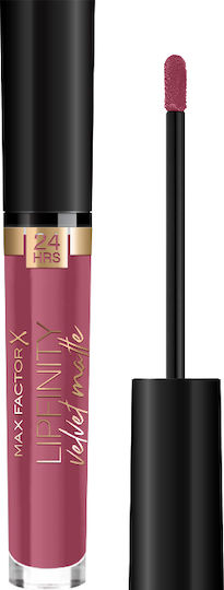 Max Factor Lipfinity Velvet Matte Long Lasting Liquid Lipstick Velvet 05 Merlot 3.5ml
