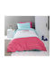 Nima Sheet Set Single Cotton Princess Pink 170x260cm 3pcs