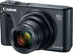Canon PowerShot SX740 HS Compact Φωτογραφική Μηχανή 20.3MP Οπτικού Ζουμ 40x με Οθόνη 3" και Ανάλυση Video Full HD (1080p) Μαύρη