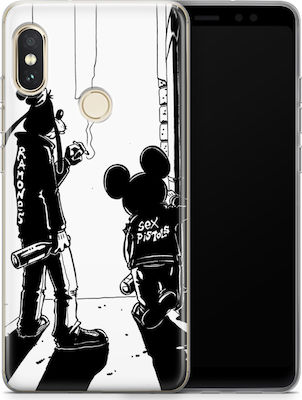 Θήκη Xiaomi Redmi Note Flexible TPU Goofy And Mickey Skroutz gr