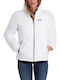 Emerson Women's Short Puffer Jacket for Winter White