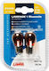 Lampa Lamps Car Set of Bulbs PY21W-BAU15s 21W 2pcs