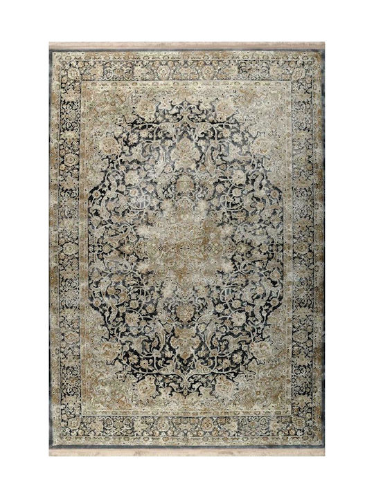 Tzikas Carpets 18578-095 Teppich mit Fransen Serenity