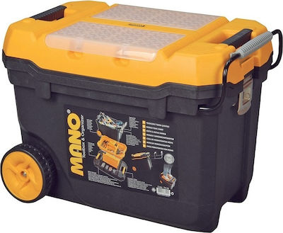 Mano TK Tool Storage Plastic Wheeled Box W52.9xD38xH42cm 3-08-147 28001-08