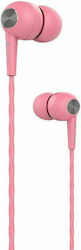 Devia Kintone In-ear Handsfree με Βύσμα 3.5mm Ροζ