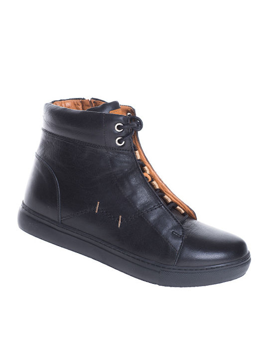 Safe Step 18407 Leder Damen Knöchelstiefel Schwarz