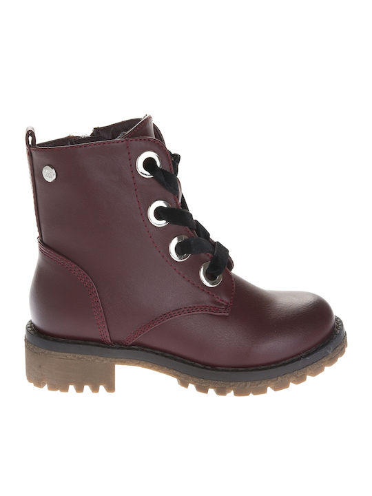 Xti Kids Boots with Lace Burgundy