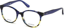 Guess Femei Plastic Rame Ochelari GU2646 092