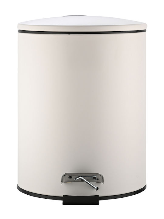 Bathroom Trash Can Classic Soft Close 5L Matte ...