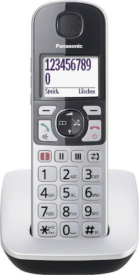 Panasonic KX-TGE510GS Ασύρματο Τηλέφωνο Ασημί