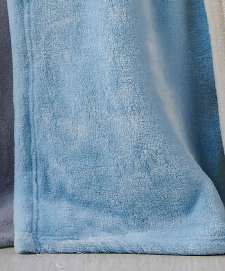Kentia Одеяло Флийс Belice 19 Светлосиньо 160x220cm