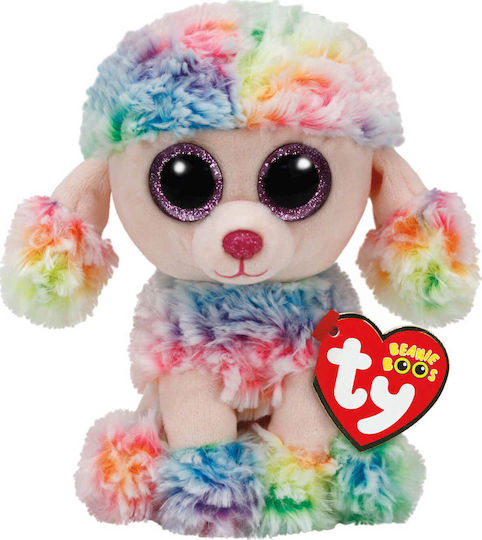 TY Plush Beanie Boos Rainbow Poodle XL for 3+ Years 70 cm