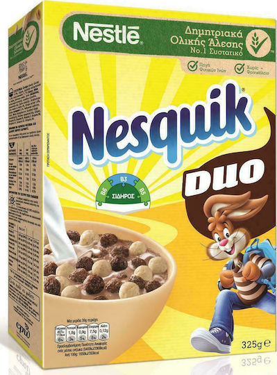 Nestle Getreide Weizen Nesquik Duo Vollkorn 325gr