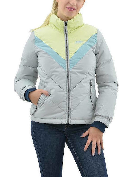 Women's Short Puffer Jacket for Winter