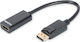 Digitus Converter DisplayPort male to HDMI female 1pcs DB-340400-001-S