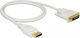 DeLock Кабел DVI-D мъжки - DisplayPort мъжки 1м Бял (83813)