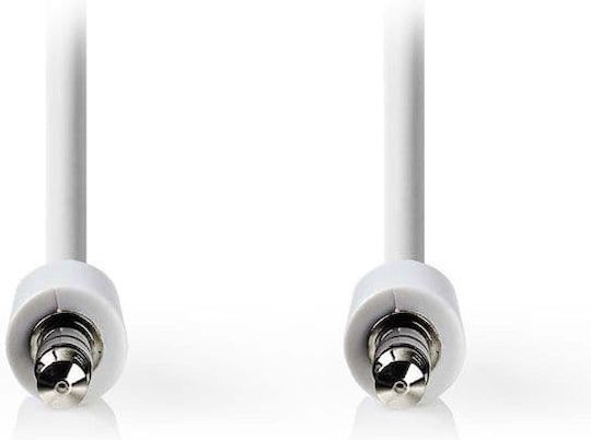 Nedis 3.5mm Jack Cable 3.5mm Male - 3.5mm Male White 1m