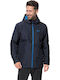 Jack Wolfskin Chilly Morning Men's Winter Hardshell Jacket Waterproof and Windproof Blue