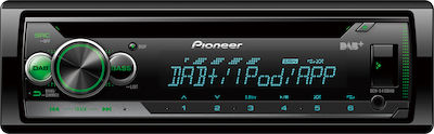 Pioneer DEH-S410DAB Ηχοσύστημα Αυτοκινήτου Universal 1DIN (USB/AUX) με Αποσπώμενη Πρόσοψη