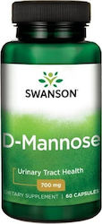 Swanson D-Mannose 700mg 60 caps