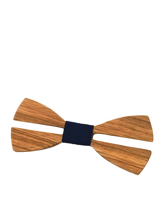 Wooden Bow Tie with black binding OEM 30154