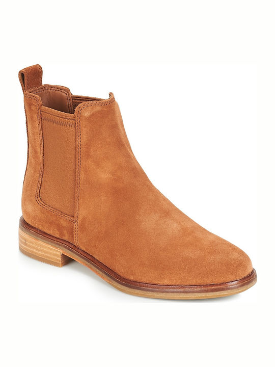 Clarks Clarkdale Arlo Suede Cizme dama Tabac maro