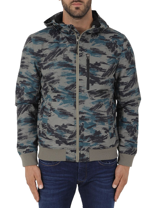 Basehit Μπουφάν Bomber Camo Olive