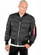 MA-1 Winter Jacket Puffer Black