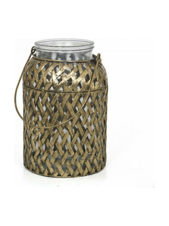 Zaros Lantern Metallic 17x17x25εκ. 1pcs