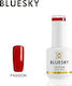 Bluesky Red Alert Ημιμόνιμο Βερνίκι Νυχιών Passion 15ml