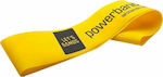 Let's Bands Powerbands Mini Light Yellow Resistance Band Yellow