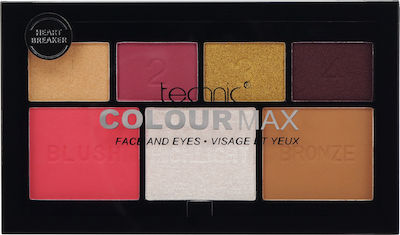 Technic Colour Max Paletă de machiaj pentru Față și Ochi 03 Heart Breaker 12.3gr