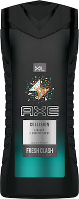 Axe Collision Leather & Cookies Scent Schaumbad für Männer für Haar , Gesicht und E-Commerce-Website (1x400ml) 400ml