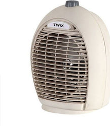 Kumtel Twix Fan Heater Room Floor and Wall Beige 2000W