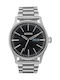 Nixon Sentry SS Doing More Ανδρικό Ρολόι 42mm Μπαταρίας με Ασημί Μεταλλικό Μπρασελέ