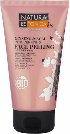 Natura Estonica Ginseng Acai Cream for Face Peeling 150ml