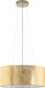 Eglo Viserbella Pendant Light Single-Light for Socket E27 Gold