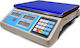 Admate LPN Electronic Retail Scale with Weighing Capacity of 30kg and Division 10gr