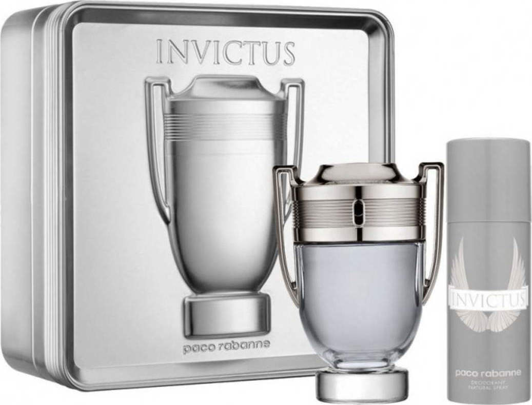 Paco Rabanne Invictus Edt 100ml & Deodorant 150ml Skroutz.gr