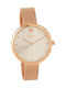 Season Time Piccadilly Watch with Pink Gold Metal Bracelet