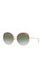 Vogue Women's Sunglasses with Gold Metal Frame VO4081S 848/8E