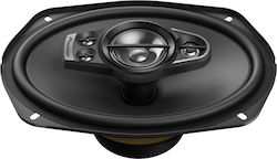 Pioneer Car Speaker Set TS-A6990F 6x9" with 120W RMS (4 Way)