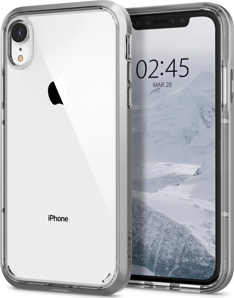 Spigen Neo Hybrid Back Cover Satin Silver (iPhone XR) Skroutz.gr