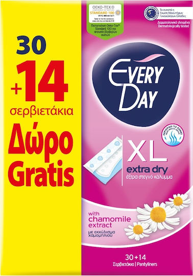 Every Day Extra Dry XL Сервиетки 30бр & 14бр