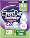 Every Day Double Dry Extra Long Sanitary Pads with Wings Ultra Plus for Heavy Flow 8 Drops 8pcs