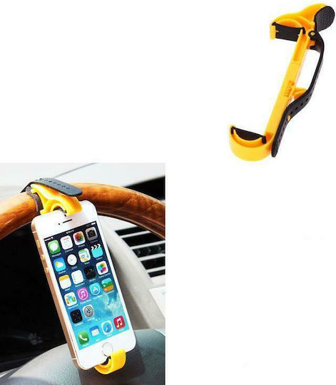 Autoline Wheel Holder Yellow Suport Telefon Galbenă