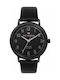 Ben Sherman Dylan Watch Battery with Black Leather Strap