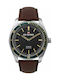 Ben Sherman Ronnie Watch Battery with Brown Leather Strap