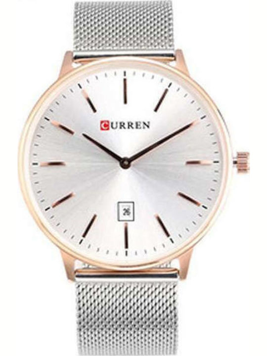 Curren Men's Watch 41mm Battery with Metal Brac...