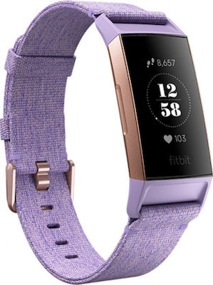 fitbit charge 3 connected gps is running